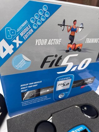 COMPEX FIT 5.0 ORIGINAL con 4 MODULOS COMPLETO