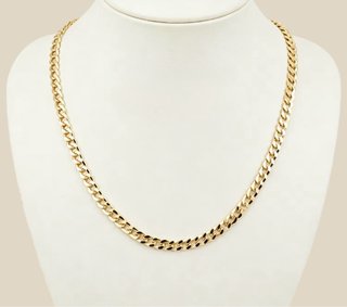 Cadena Bañada en Oro 14k