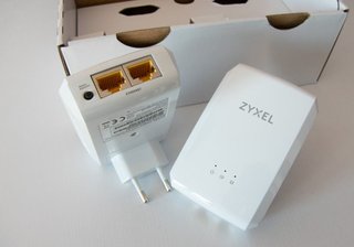 PLC gama alta Zyxel doble ethernet 1000mbps