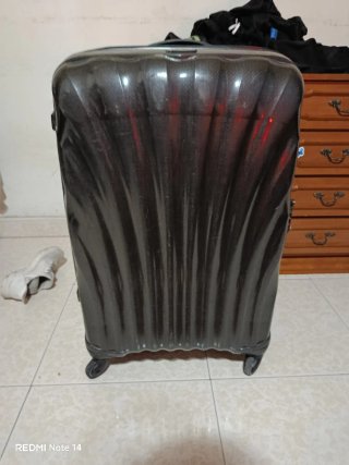Maleta de viaje azul