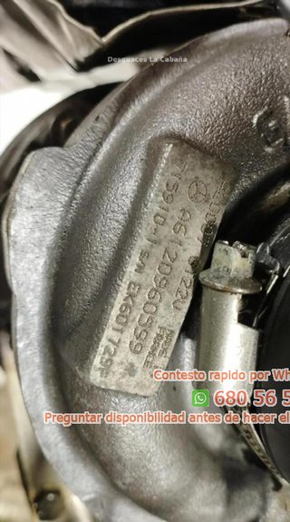 Motor 612961 mercedes-benz clase e * cab Ref:62082
