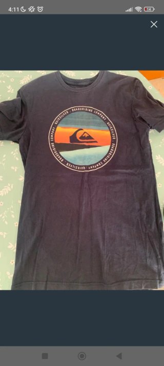 Camiseta Quiksilver Azul Talla XS