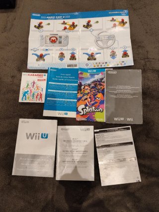 Nintendo Wii U Mario Kart 8 + Splatoon