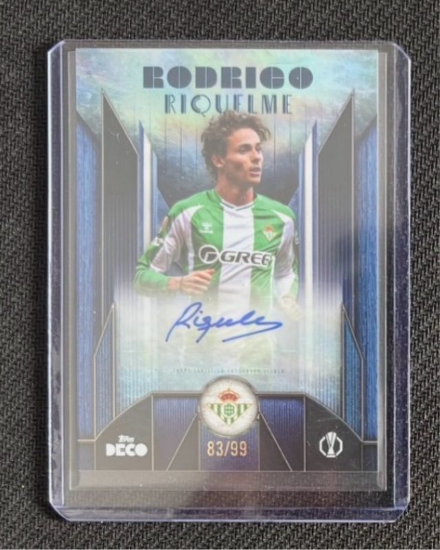 Carta Rodrigo Riquelme autografo original  83/99