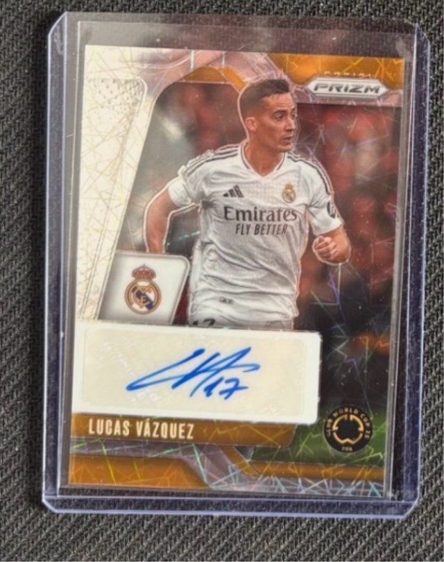 Lucas Vázquez autografo original Real madrid