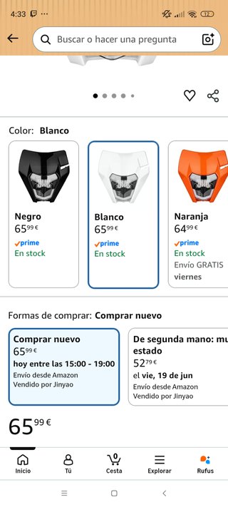 Faro Led KTM NUEVO