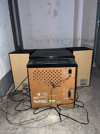 Equipo Sonido Modular Sharp Negro