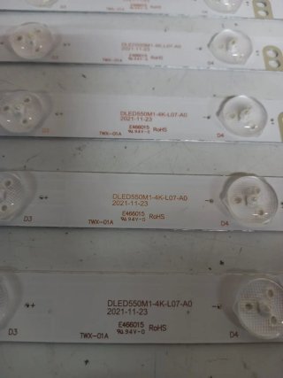 LED TV DLED550M1-4K-R08-A0 / DLED550M1-4K-L07-A0