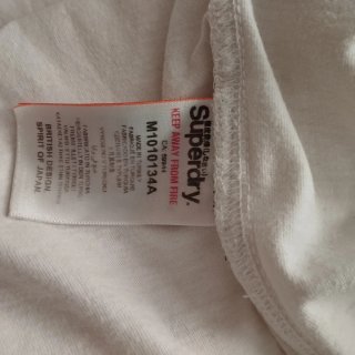 Camiseta Superdry Blanca