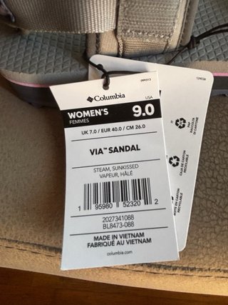 Sandalias Columbia Via Mujer Talla 40