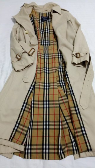 Gabardina Burberry Vintage Beige