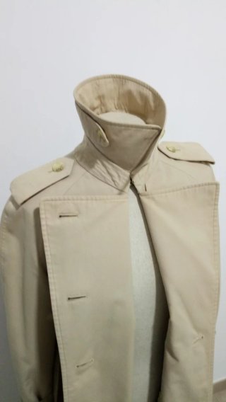 Gabardina Burberry Vintage Beige