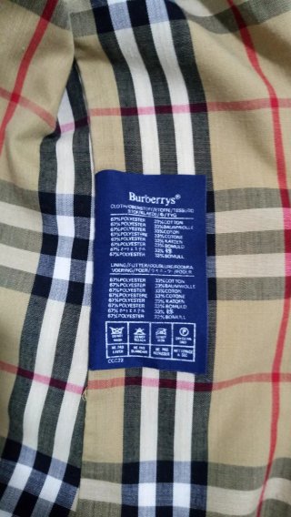 Gabardina Burberry Vintage Beige