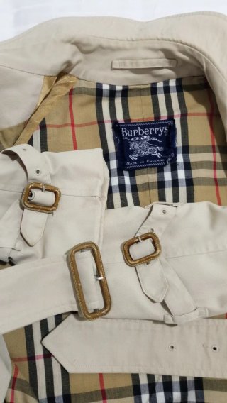 Gabardina Burberry Vintage Beige