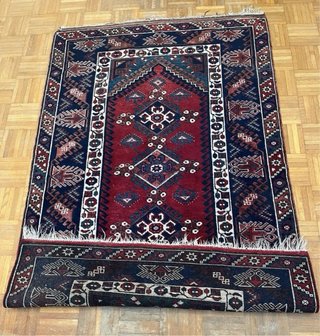 Preciosa alfombra turca Anatolia Döşemealtı a mano