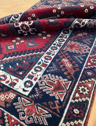 Preciosa alfombra turca Anatolia Döşemealtı a mano