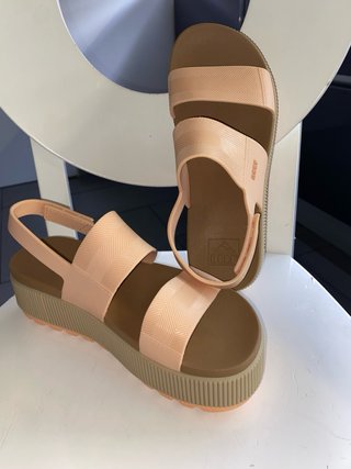 Zoccoli Reef rosa/marrone donna TG. 37.5