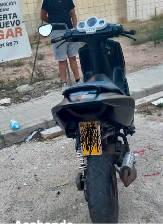 Peugeot Speedfight sin papeles