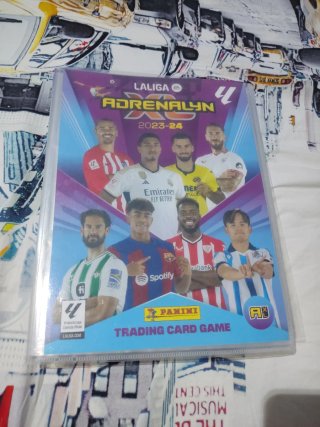 4 Álbumes de Cartas cromos Adrenalyn LaLiga
