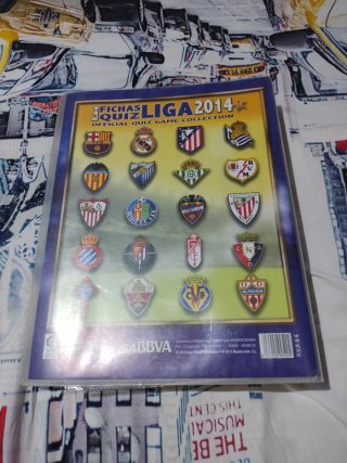 4 Álbumes de Cartas cromos Adrenalyn LaLiga