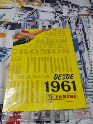 Álbum Jugón 198 + cromos Sobres de fútbol