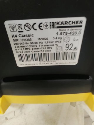 Hidrolimpiadora Kärcher K 4 Classic