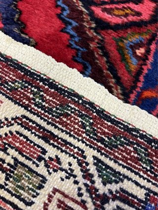 Preciosa alfombra persa anudada a mano, tipo pasil
