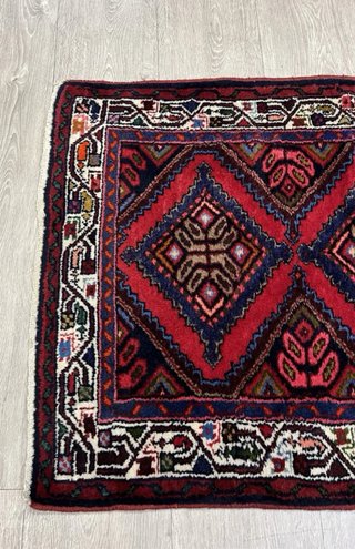 Preciosa alfombra persa anudada a mano, tipo pasil