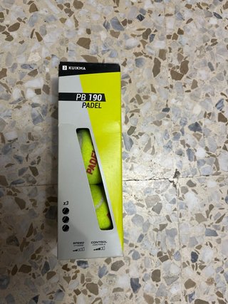 Pelotas de Pádel Kuikma PB 190 (3 uds)