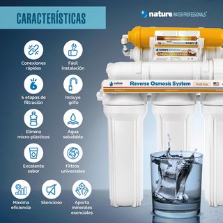 Equipo Osmosis Inversa Nature Gold Line