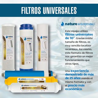 Equipo Osmosis Inversa Nature Gold Line