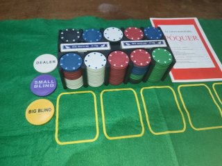Set de Póker Texas Hold'em Casino