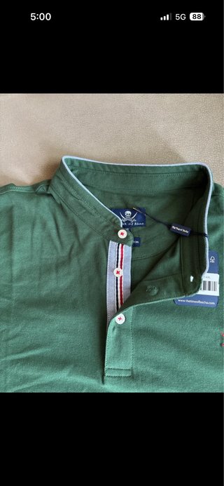 THE TIME OF BOCHA. DOS POLOS. Hombre. XXL
