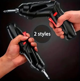 Atornillador Eléctrico + Caja + 47 Piezas