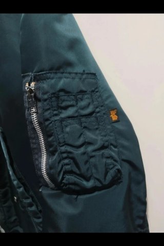 Chaqueta Alpha Industries Verde Reversible