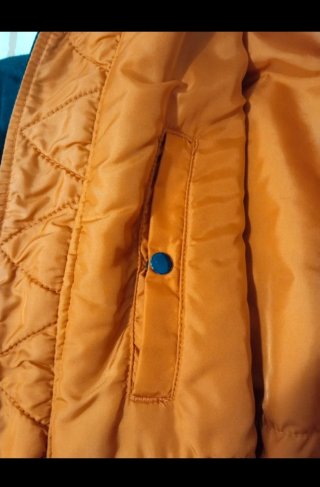 Chaqueta Alpha Industries Verde Reversible