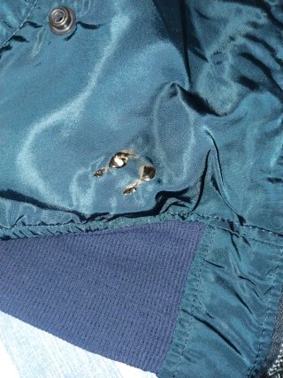 Chaqueta Alpha Industries Verde Reversible
