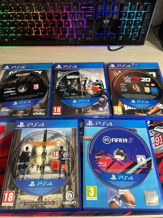 PS4 Juegos lote completo