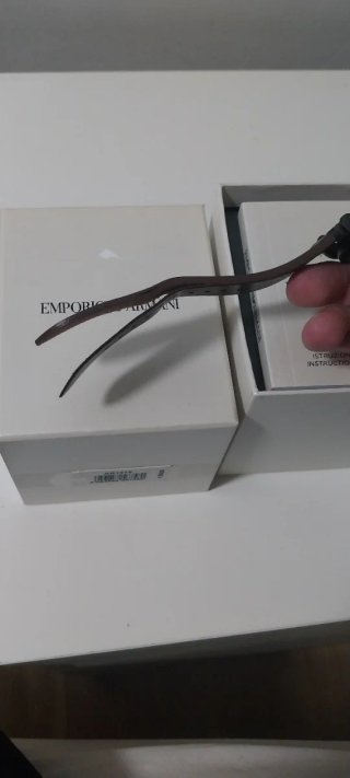 Reloj Emporio Armani Negro y Marrón
