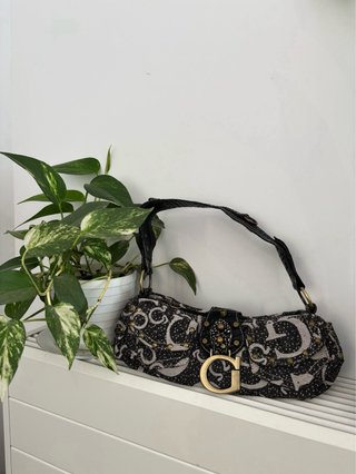 Bolso vintage Negro y Gris