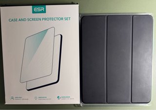 2 Protector Pantalla iPad Pro 12.9 +p.Lente +funda