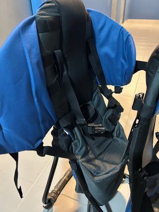 Mochila Portabebés Montaña Azul