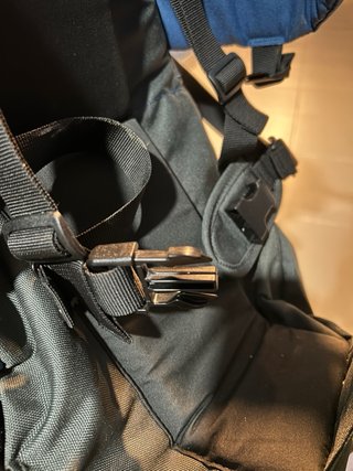 Mochila Portabebés Montaña Azul