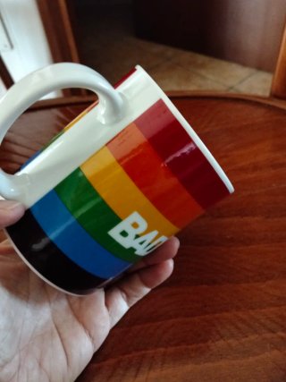 Tazza Bad Toro arcobaleno