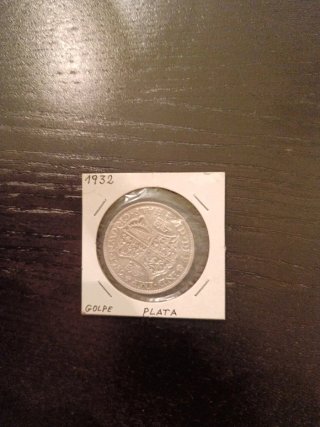 7 Monedas Plata y 12 Gobierno Español