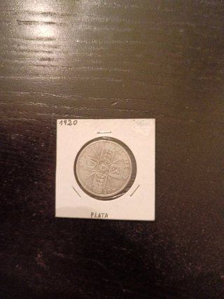 7 Monedas Plata y 12 Gobierno Español