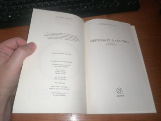 Libro: HISTORIA DE LA GUERRA Geoffrey Parker