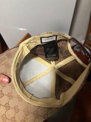 Gorra Gucci Beige Multicolor