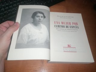 Libro: UNA MUJER POR CAMINOS DE ESPAÑA