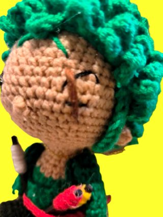 Amigurumi Zoro Fatto a Mano